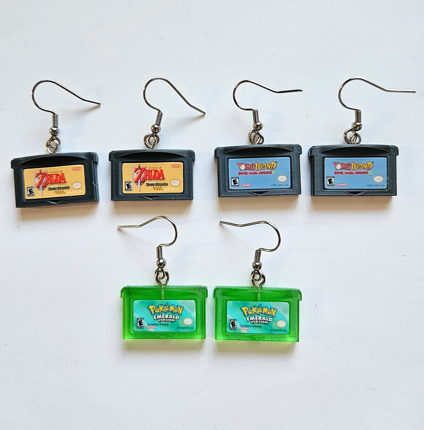 Gameboy Advance Cartridge Earrings
