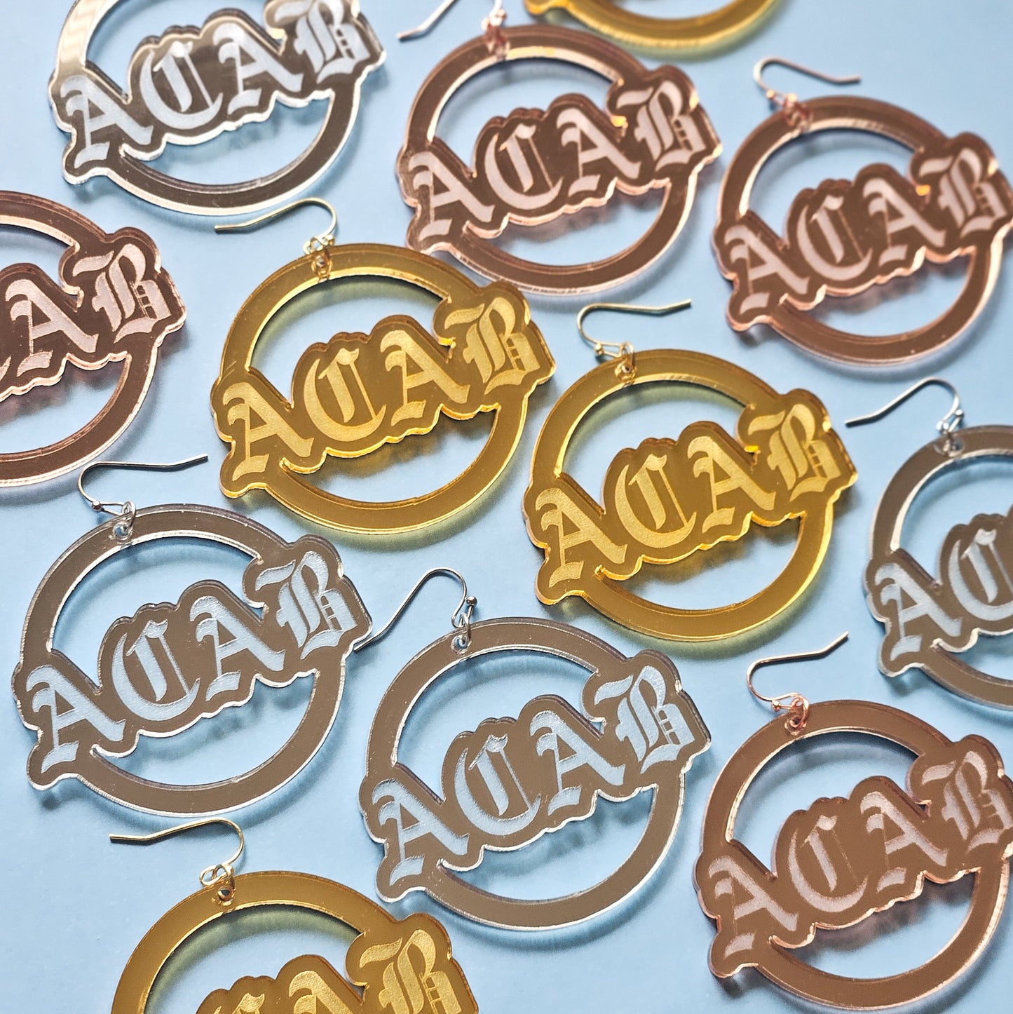 ACAB Acrylic Earrings