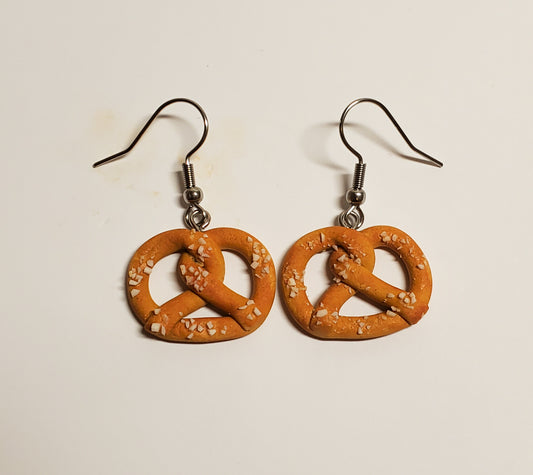 Pretzel Earrings