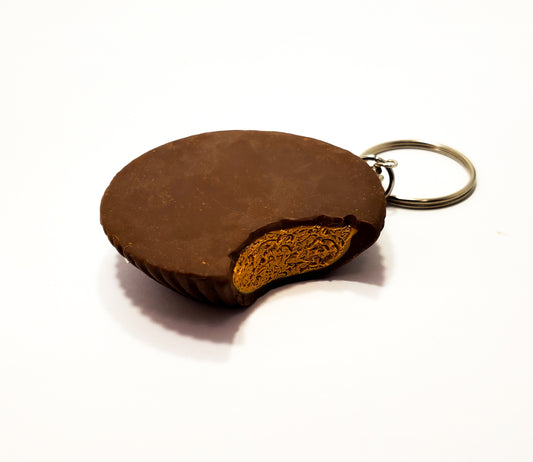 Peanut Butter Cup Keychain