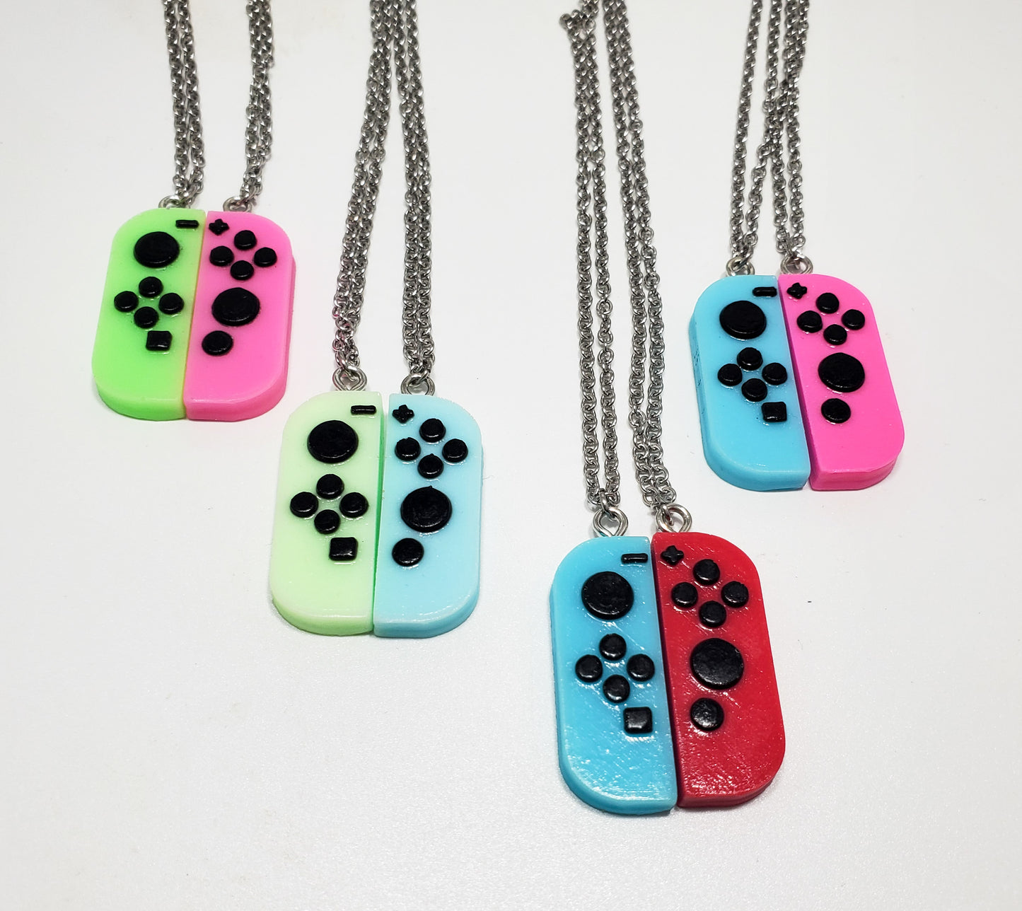 Nintendo Joy-Con Switch Friendship Necklaces