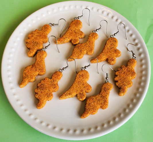 Dino Nugget Earrings