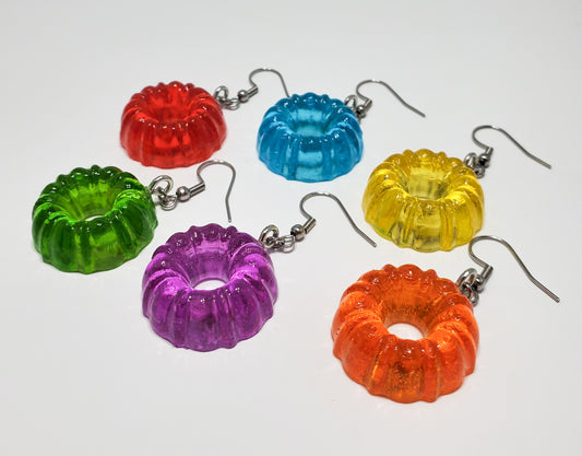 Jello Ring Earrings