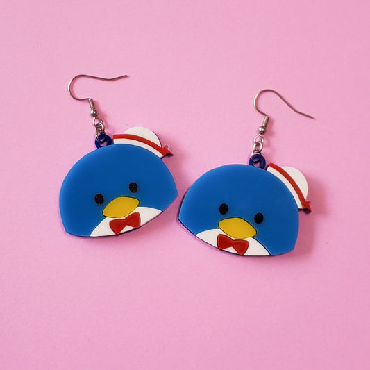 Tuxedo Sam Earrings