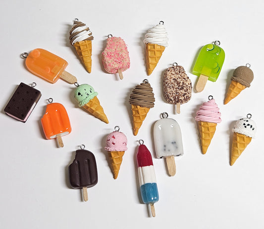 Ice Cream/ Popsicles Charms