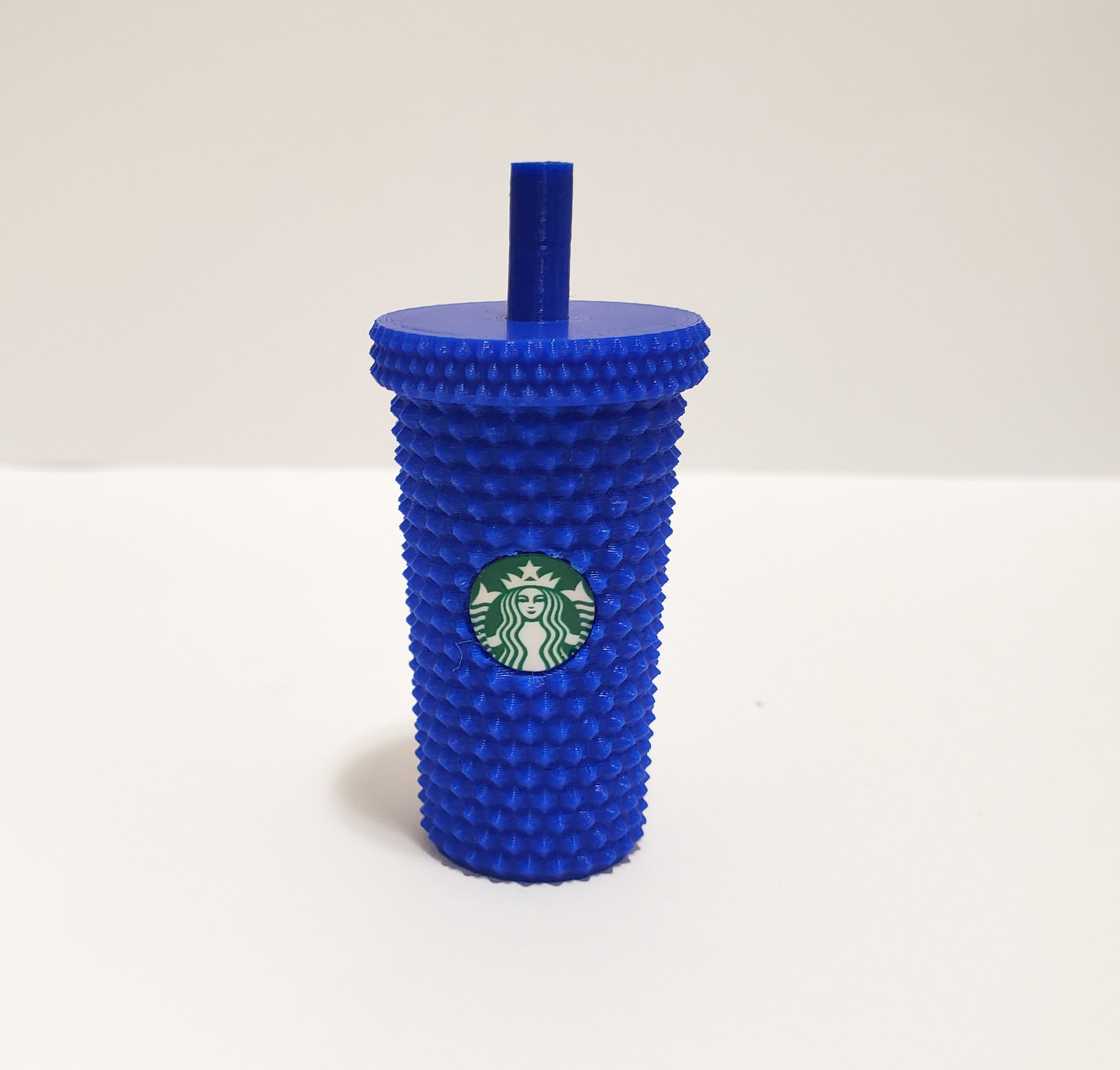 Starbucks Set of online 4 blue Ombré ocean studded tumbler Keychains