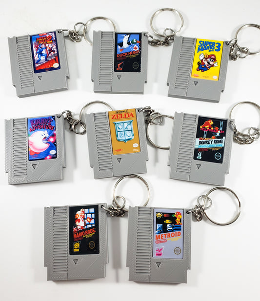 NES Cartridge Keychain