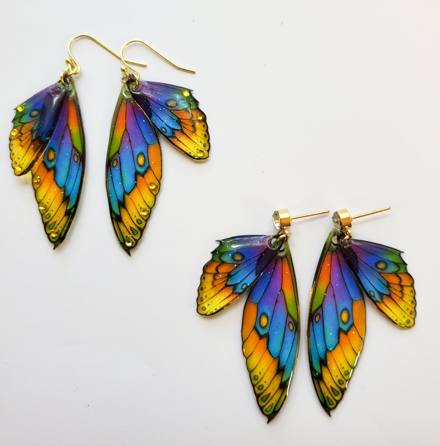 Tropi Fairy Earrings- Yellow