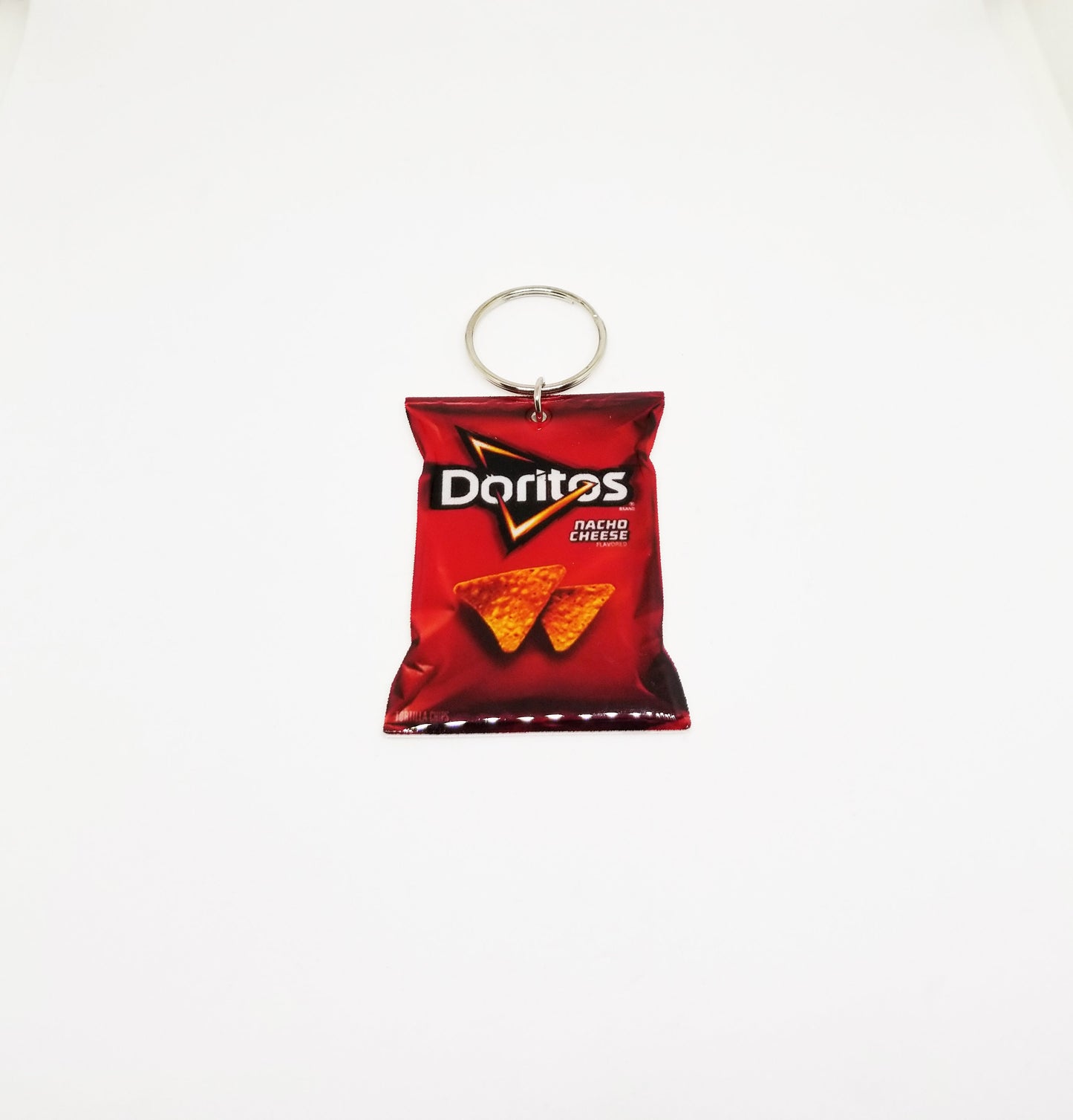 Doritos nacho cheese keychain
