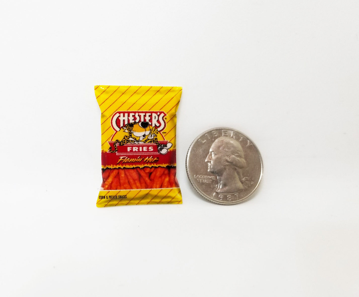Chesters hot fries pin or magnet