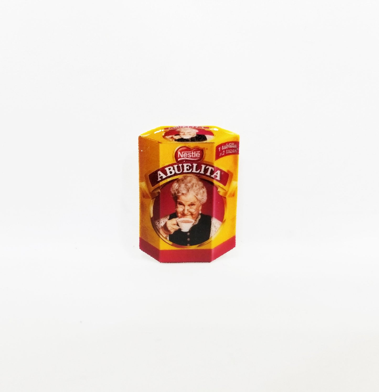 Abuelita hot chocolate pin or magnet