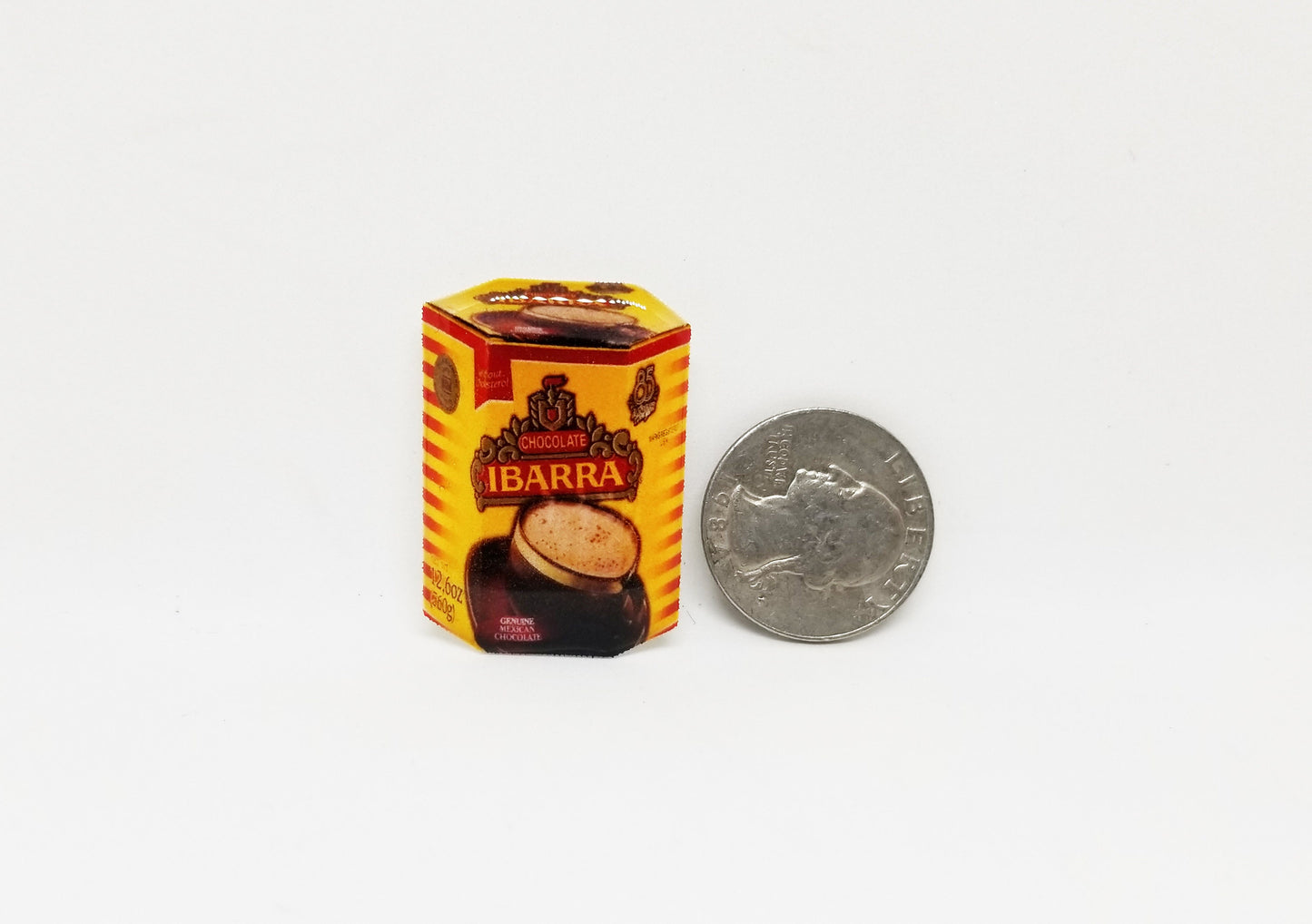 Ibarra hot chocolate pin or magnet