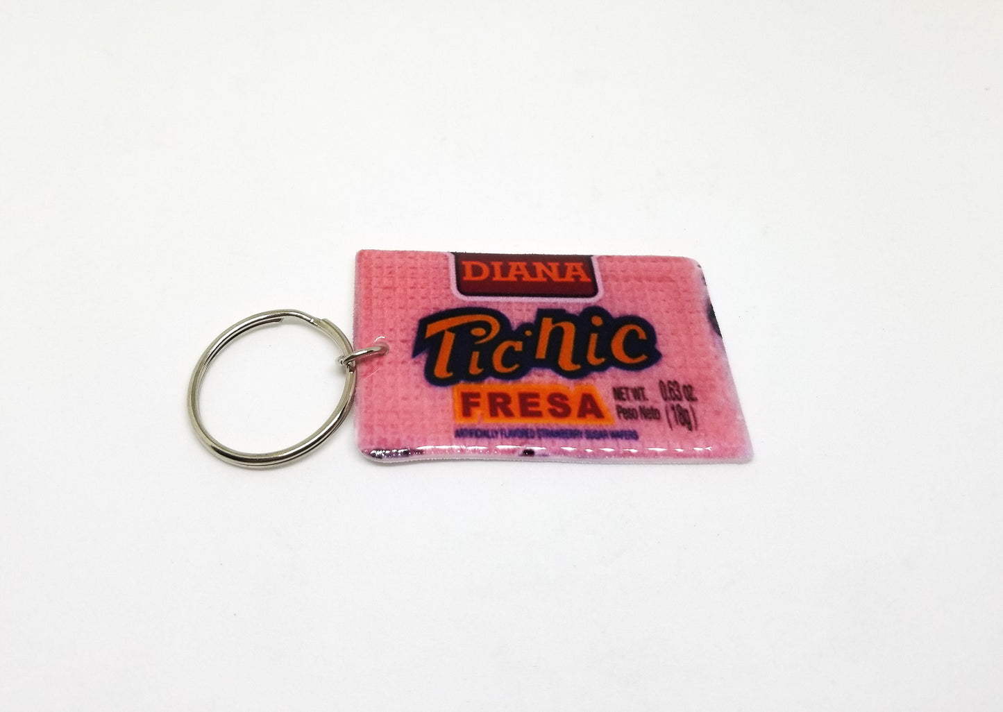 Picnic wafer keychain