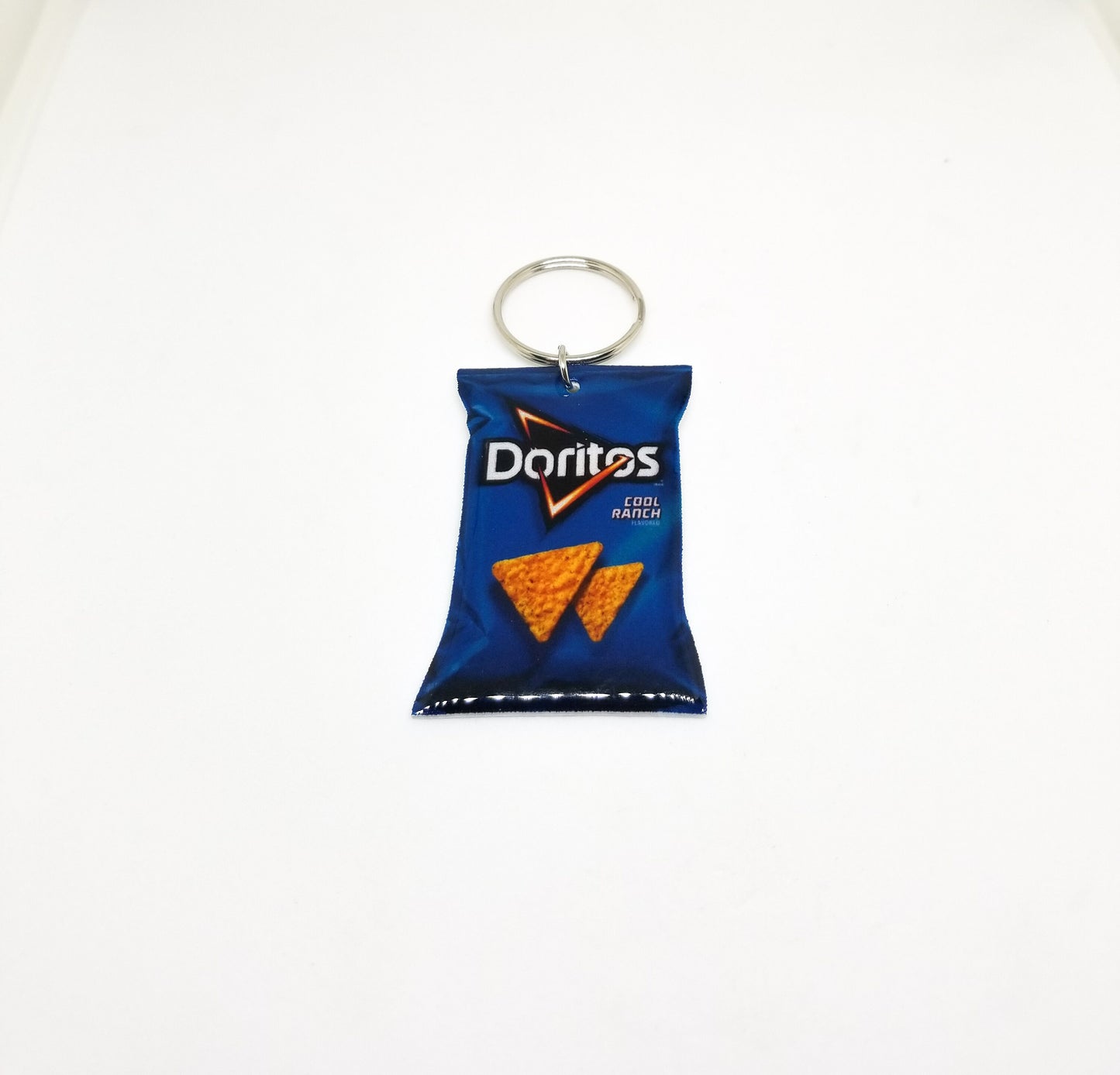 Doritos cool ranch keychain