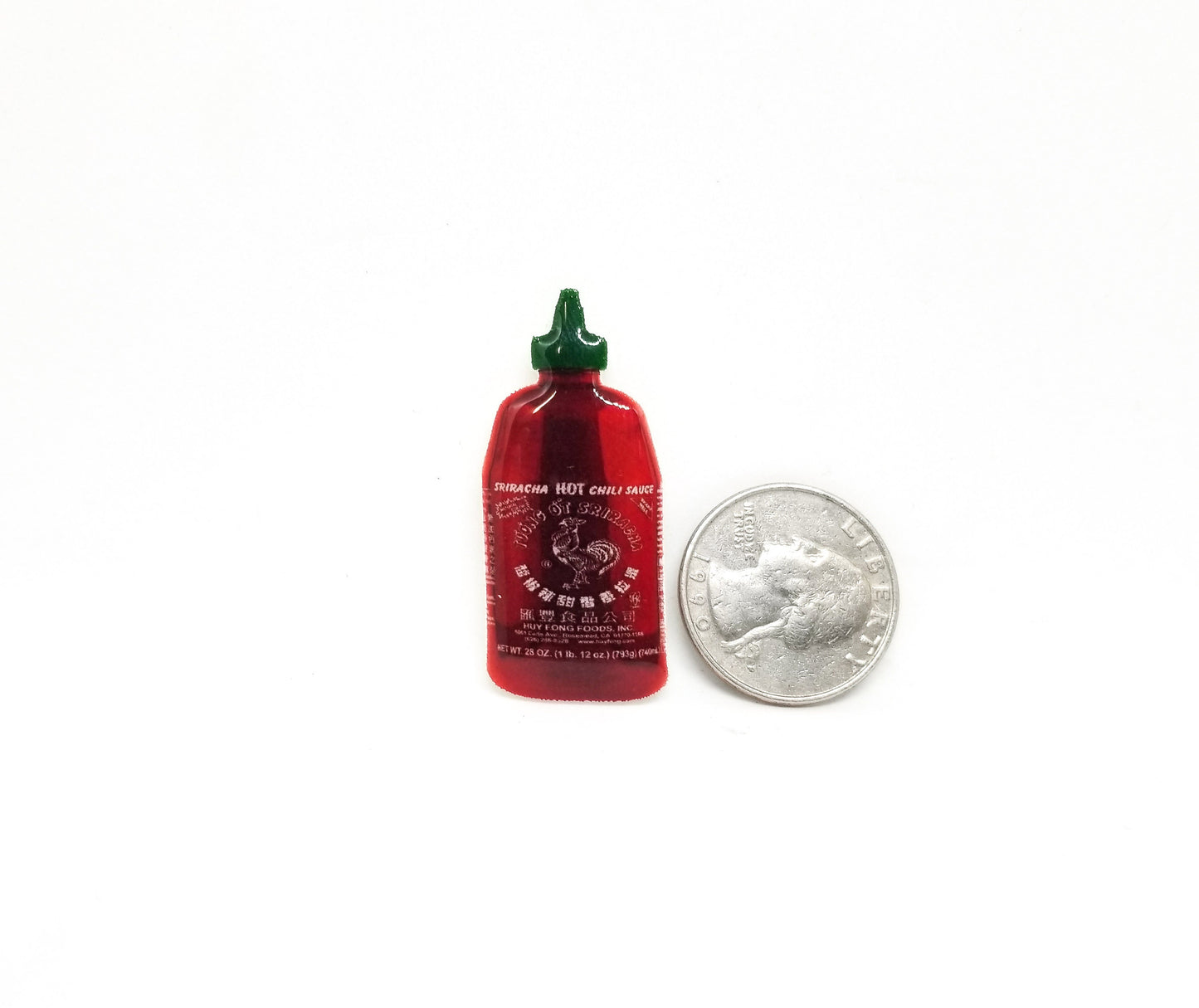 Sriracha hot sauce pin or magnet