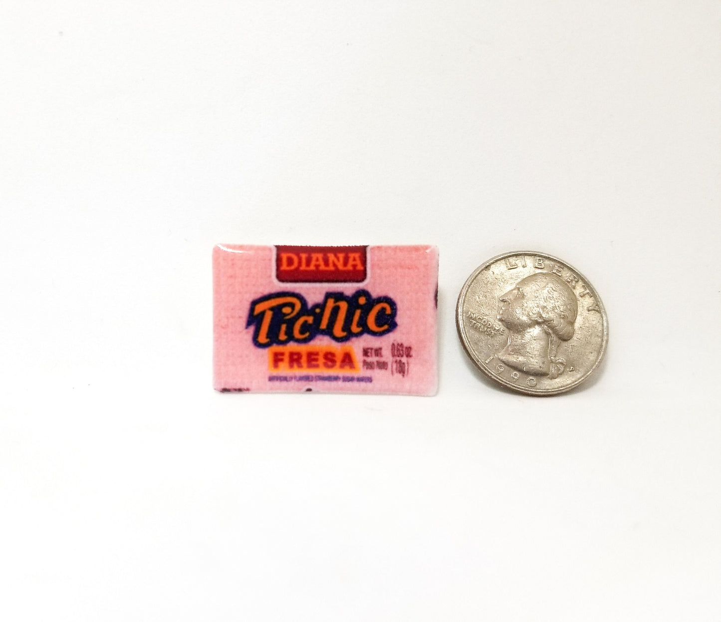 picnic wafer pin or magnet