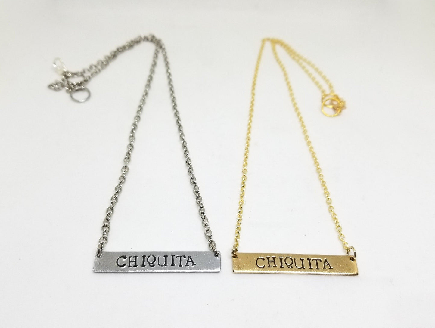 chiquita bar necklace