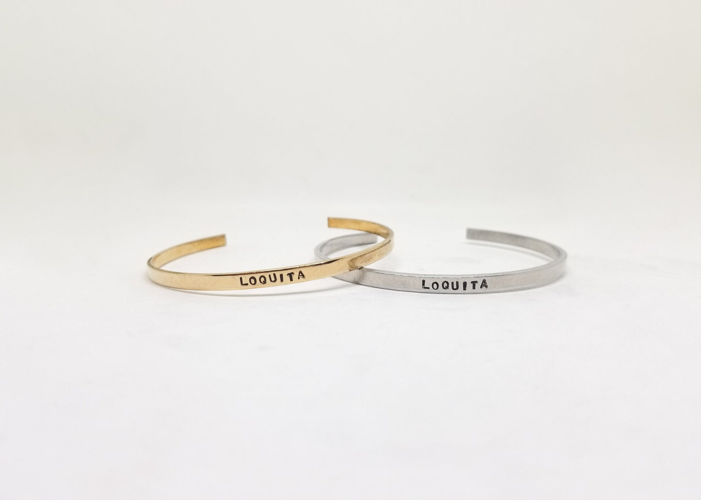 loquita skinny cuff bracelet