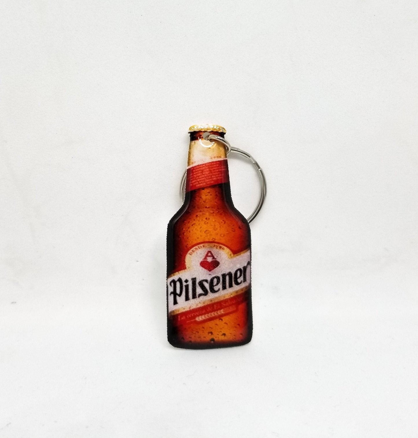 Pilsener beer keychain