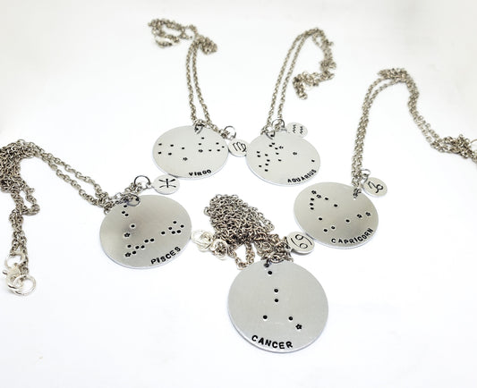 Zodiac Constellation Necklace