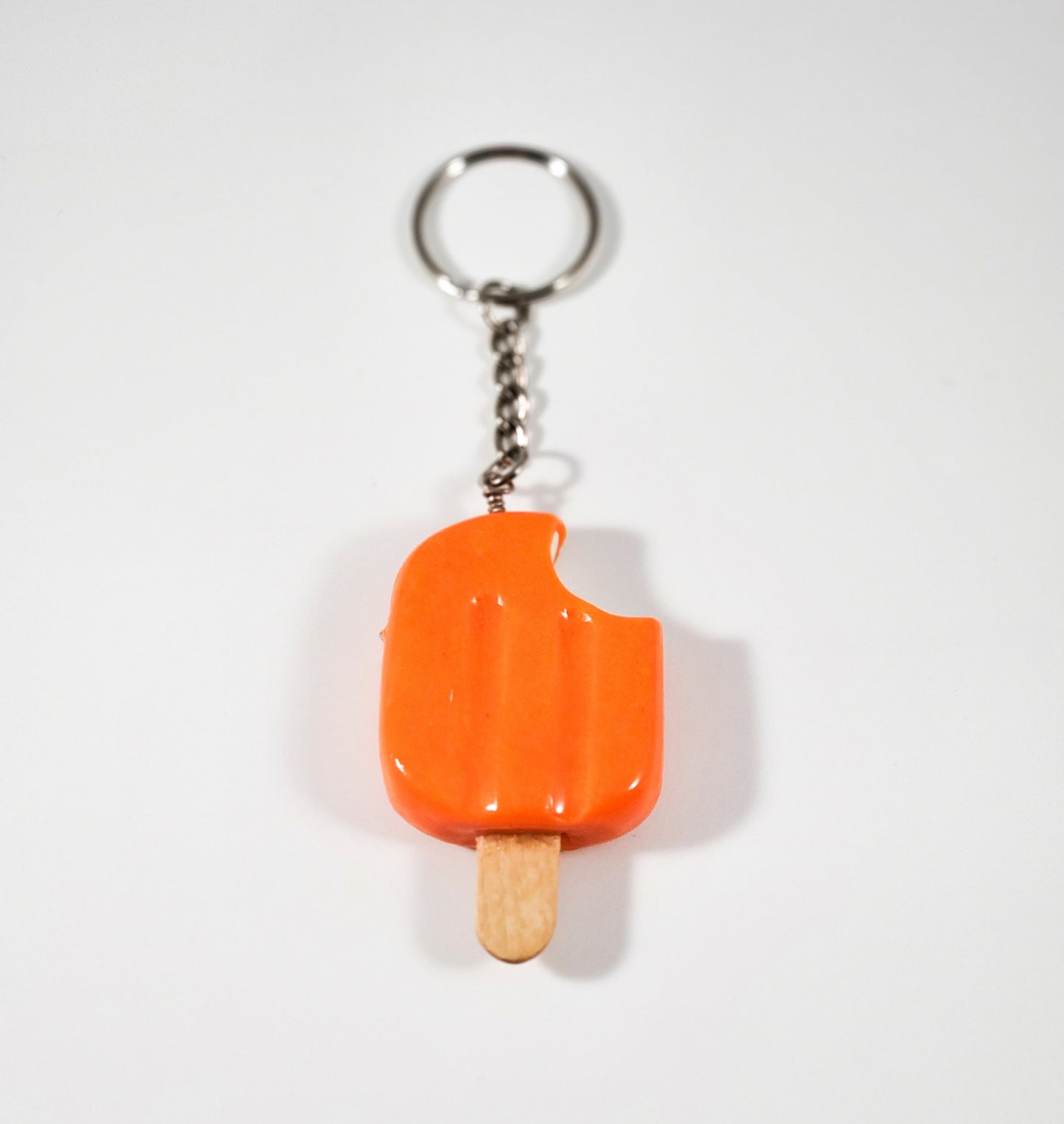 Orange creamsicle keychain