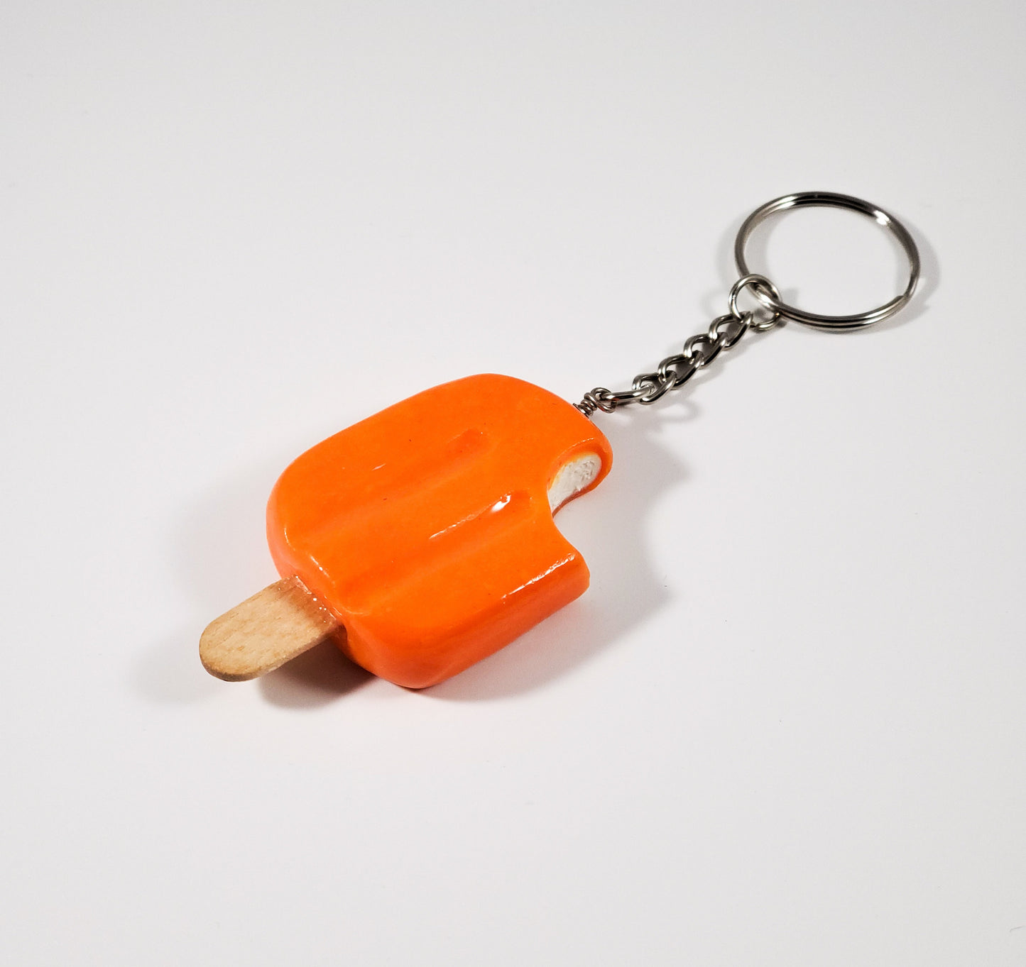 Orange creamsicle keychain