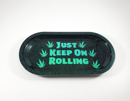 Just keep on rolling mini tray