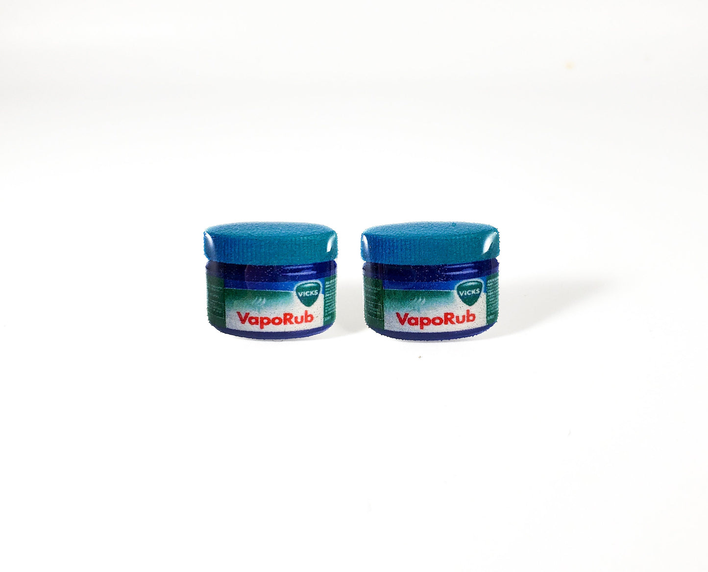 vaporub stud earrings