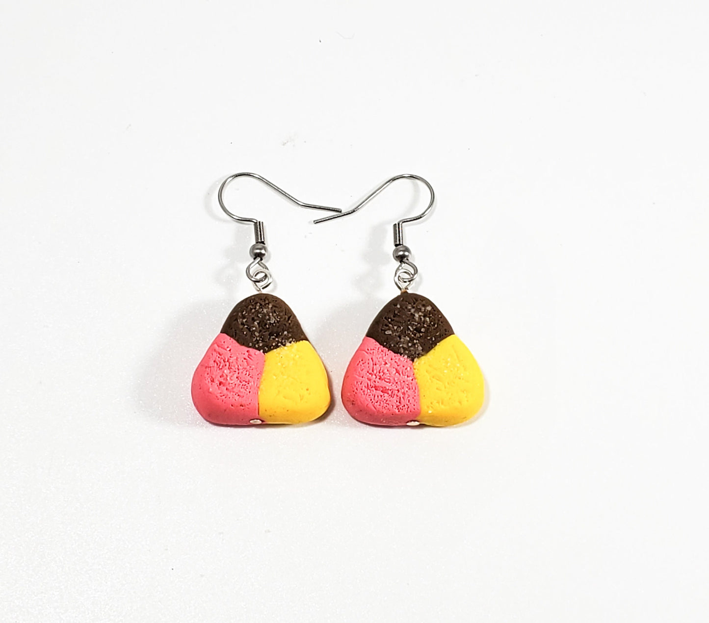 Polvoron tricolor earrings