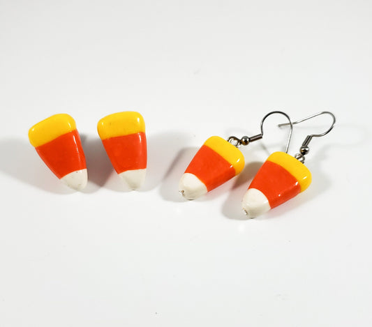 Candy Corn earrings