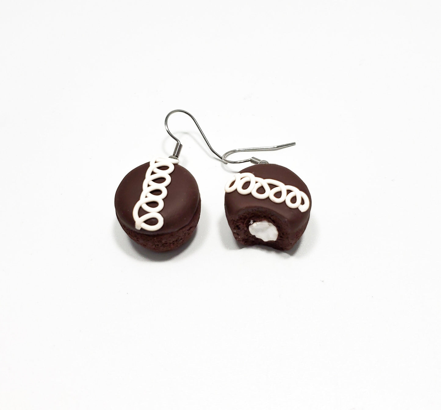 Hostess Cupcake earrings
