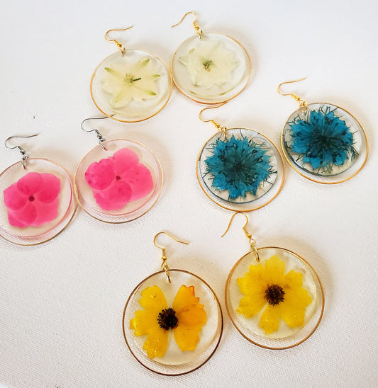 Blossom Hoop earrings